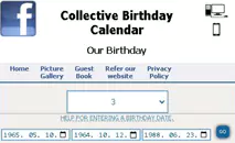 Calculate your collective birthday!