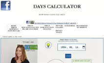 DAYS CALCULATOR